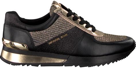 zwarte michael kors sneakers allie wrap trainer michael kors|Amazon.com: Michael Kors Allie Trainer.